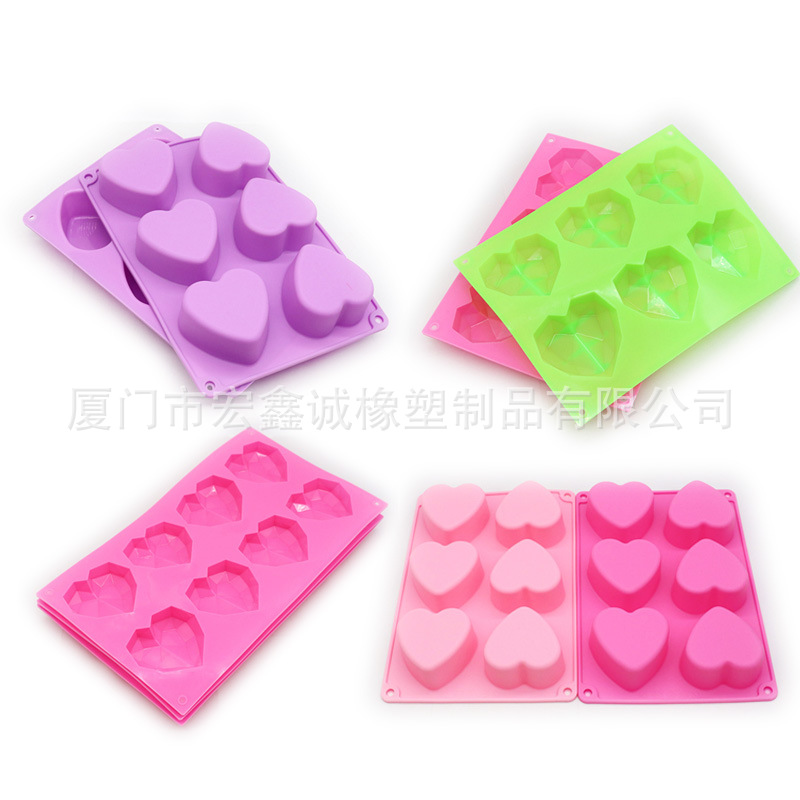 Moule en forme de coeur 1-style aléatoire-couleur aléatoire