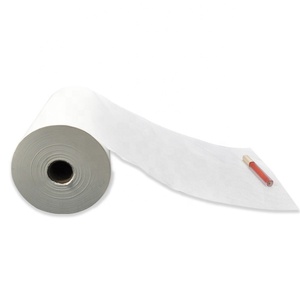Özel boyut geri dönüşümlü beyaz çizgili ambalaj kağıdı ekler kraft 22gsm ince kağıt - Product Image 4