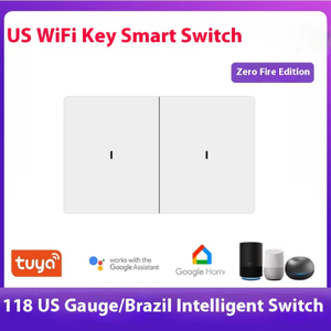 WiFi Smart Lichtsc halter 2 Gang Touch Timer Hintergrund beleuchtung Glasscheibe Wasserdicht Kompatibel Smart Life/Tuya App-Neutraler Draht erforderlich - Product Image 5