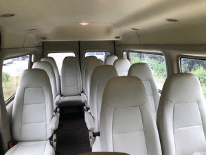 Promotion Used <strong>Transit</strong> Minibus 15 Seats Diesel Power Mini Bus Passenger Vans Tour Autobus for Sale - Product Image 6