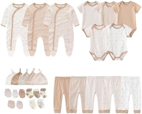 Conjunto de ropa para bebé de 27 piezas, talla 16