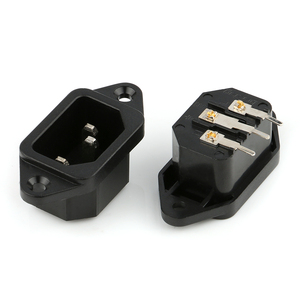 ขายส่ง Ac ซ็อกเก็ต C13 C14สากลเสียบ AC ซ็อกเก็ตเต้าเสียบไฟ Ac ซ็อกเก็ต - Product Image 5
