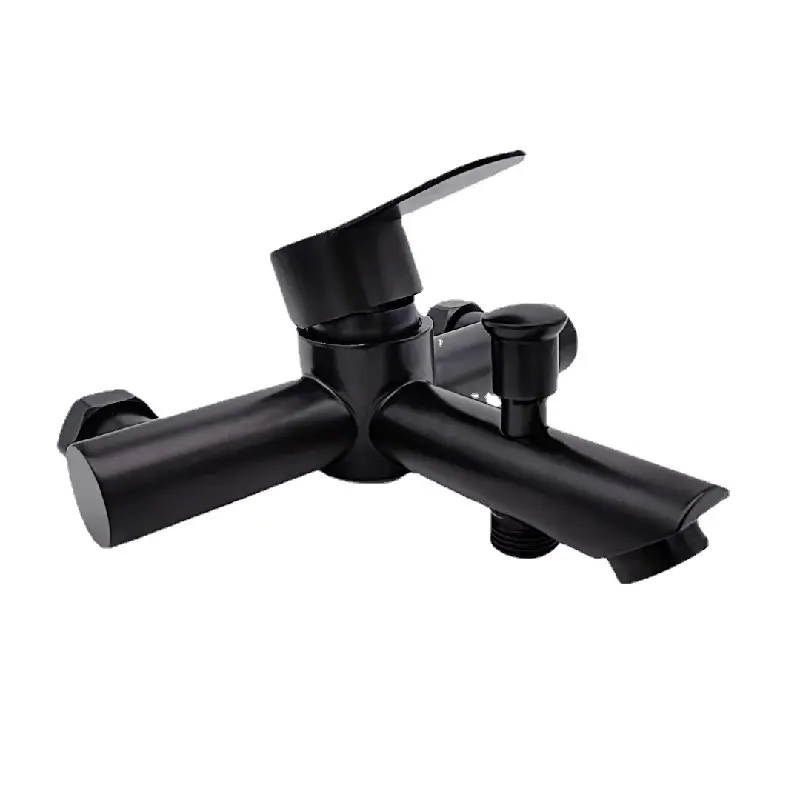 Hot Sale Bathroom Black Bath Tub 304 Stainless Steel Shower Mixer Faucets