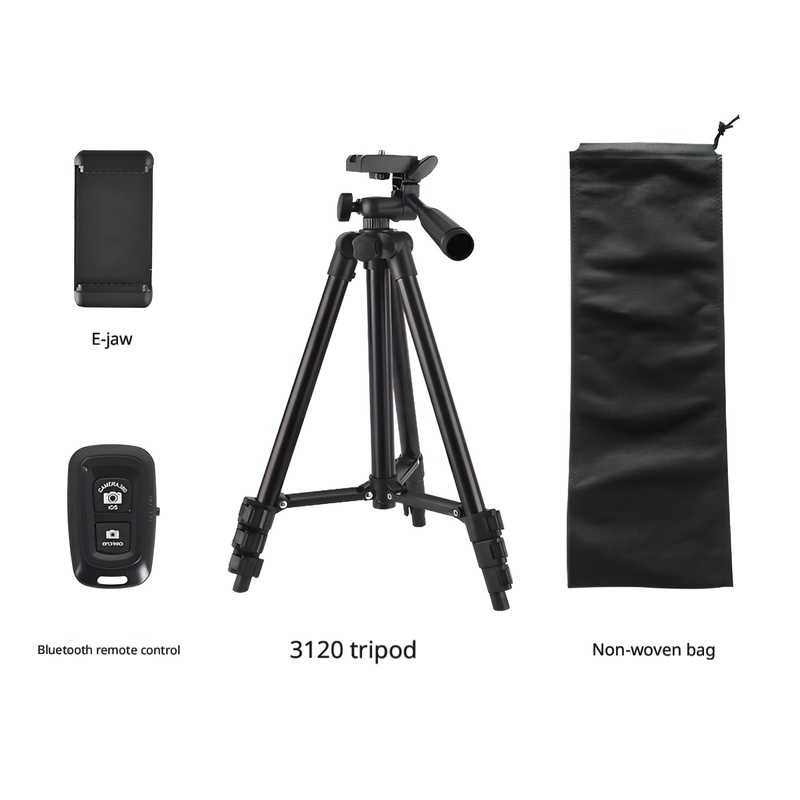 3120 trépied-e clip télécommande bluetooth noir