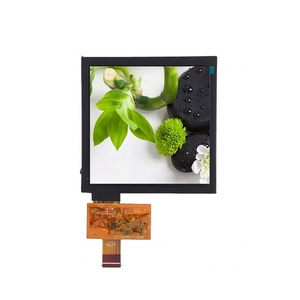 7英寸720x720 LVDS方形液晶显示器高亮度IPS薄膜晶体管液晶显示器，带电容触摸板