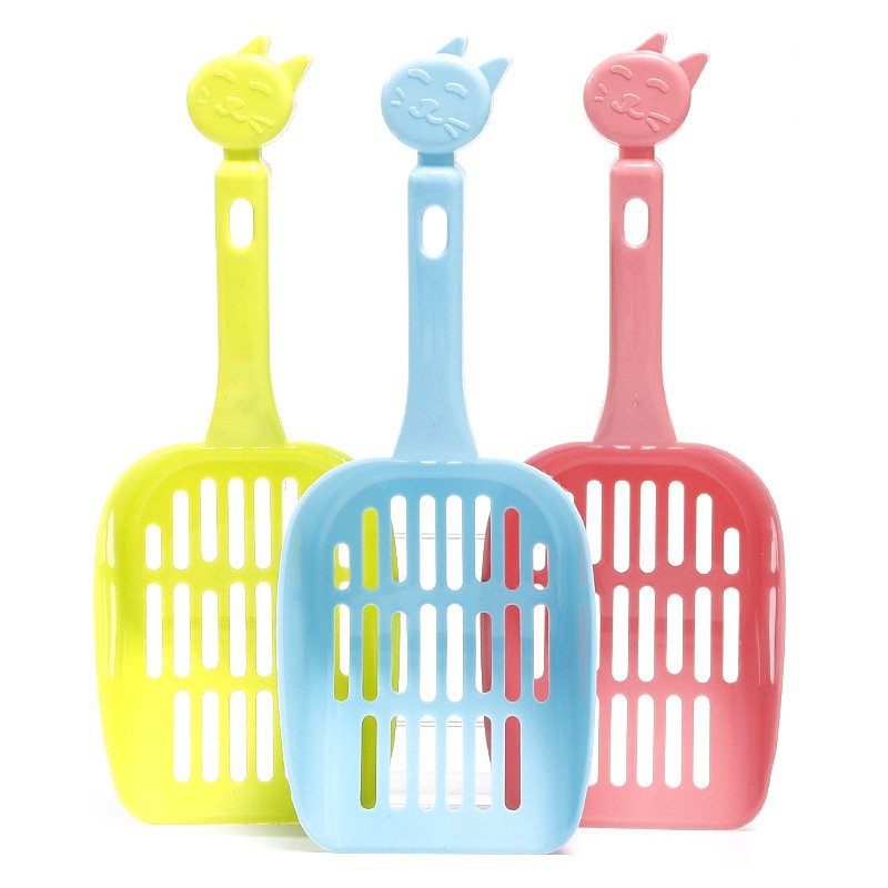 Mesh cat litter shovel