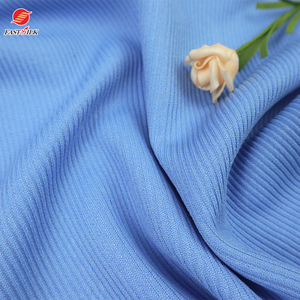 HOT SALE CHEAP <strong>PRICE</strong> POLYESTER SPANDEX LOOSE WAFFLE KNITTED RIB FABRIC <strong>CLOTH</strong> for GARMENT SWEATER - Product Image 3