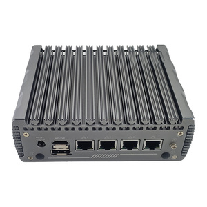 Factory Direct Firewall Router Mini PC N100 DDR5 Fanless Mini PC Support Win10 Win11 Linux <strong>System</strong> - Product Image 2