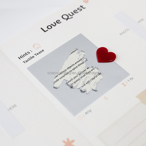 Custom Print <strong>Love</strong> Couples Anniversary Scratch Off Memory Date Ideas <strong>Book</strong> for Wedding Engagement With Keepsake Box - Product Image 3