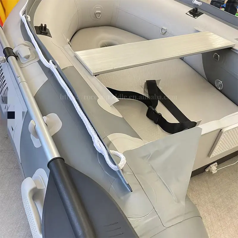 CE personalizado pequeno barriga barco inflável esportes barco com ar mat chão