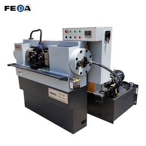 Máquina automática de laminación de roscas FEDA, máquina de fabricación de pernos de anclaje con sistema de carga automática - Product Image 2