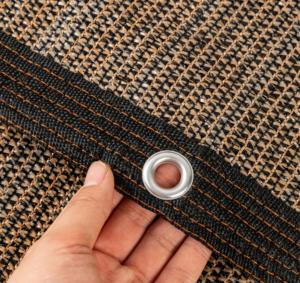Rete parasole 70% 75% 85% 90% con occhielli rinforzati a rete nera telone di alta qualità rete parasole - Product Image 3