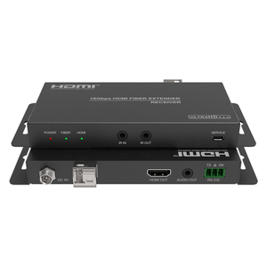 Extensor de fibra HDMI 4k @ 60Hz 4:4:4 HDMI 2,0 1000m distancia IR EDID - Product Image 2