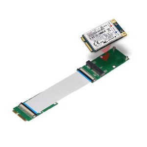 ENVISAOC迷你PCI-E wifi卡到A + E E密钥M.2 PCIE扩展器FPC网卡固态硬盘扩展扩展器扩展适配器