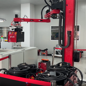 Robot paletizador de columna de 4 ejes BRTIRPZ2080A para carga/descarga, manipulación de materiales, desembalaje y paletizado