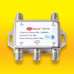 GECEN GD-41A DiSEqC 2.0 4x1 DiSEqC anahtarı uydu alıcısı için - Product Image 4