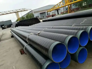ERW SSAW <span class=keywords><strong>API5L</strong></span> X653PEコーティング防食スパイラル鋼管