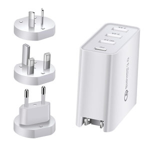 48W Quick Charge PD Type C USB 4 Ports Wall Charger for iPhone Samsung Xiaomi Tablet QC <strong>3</strong>.0 Fast Charging EU UK <strong>AU</strong> Plug Adapter - Product Image 2
