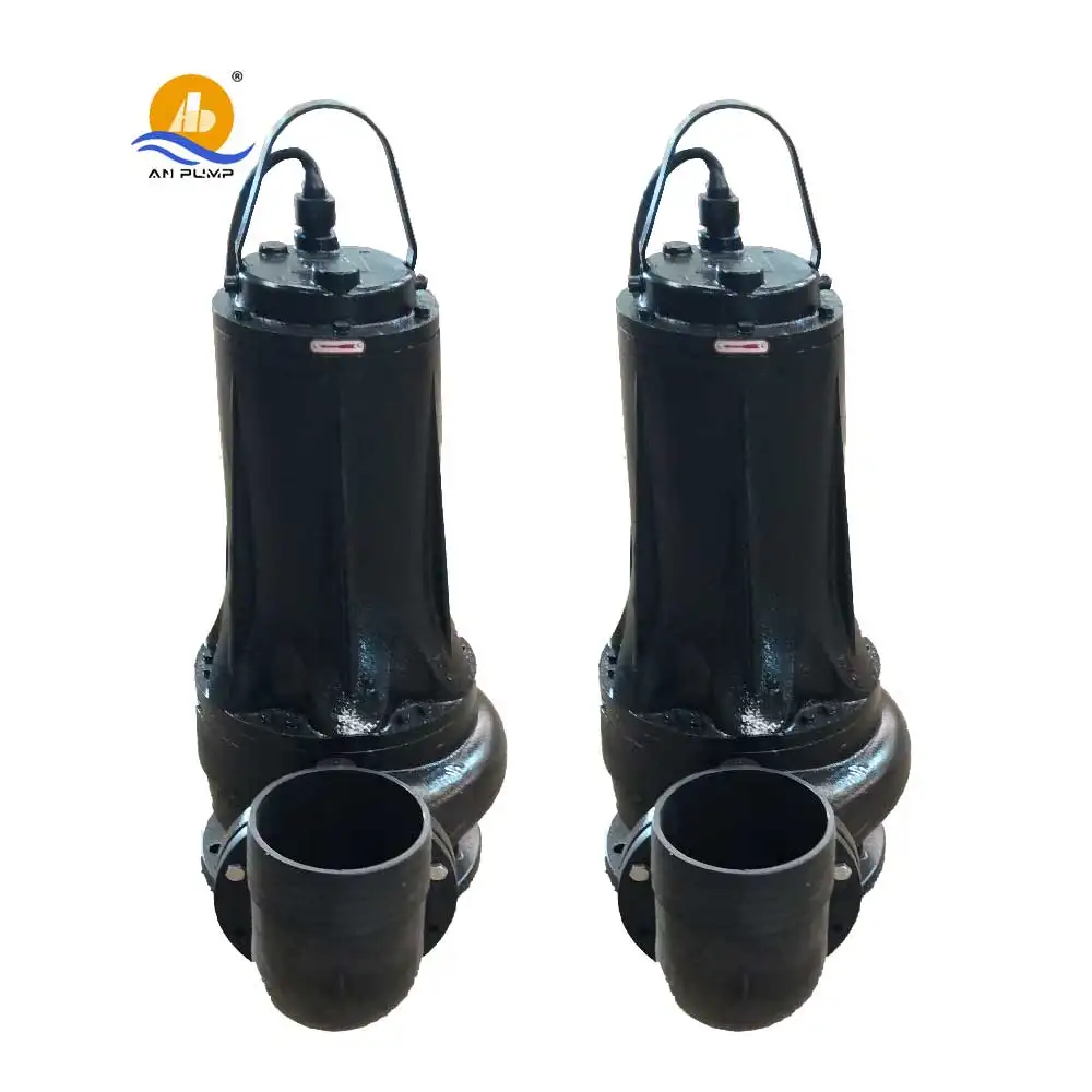 Pompa sommergibile per acque luride con dispositivo di accoppiamento automatico verticale in acciaio inossidabile da 1000 m3/h da 6 pollici