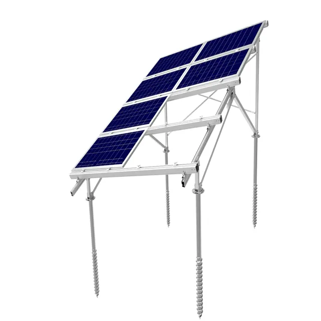 太陽光発電用地上構造の中国卸売調整可能ソーラーパネルサポート