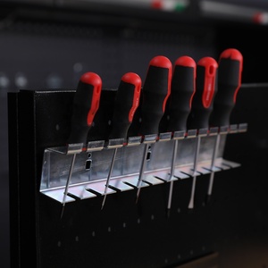 批发多抽屉移动工作台工具柜黑色滚动工具箱手推车储物工具箱带抽屉 - Product Image 3