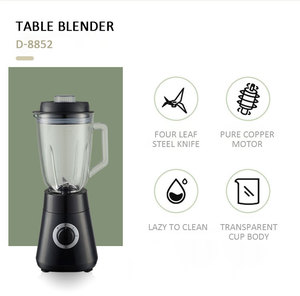 Frullatore elettrico da tavolo staccabile per uso cucina ed esterno con funzione di impulso - Product Image 5