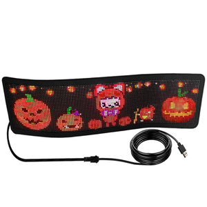 Smart APP Programmier bares LED-Auto-Schild, USB 5V Scrolling Message Led Matrix Panel, Benutzer definierte Digital anzeige für Shop-Werbung - Product Image 4