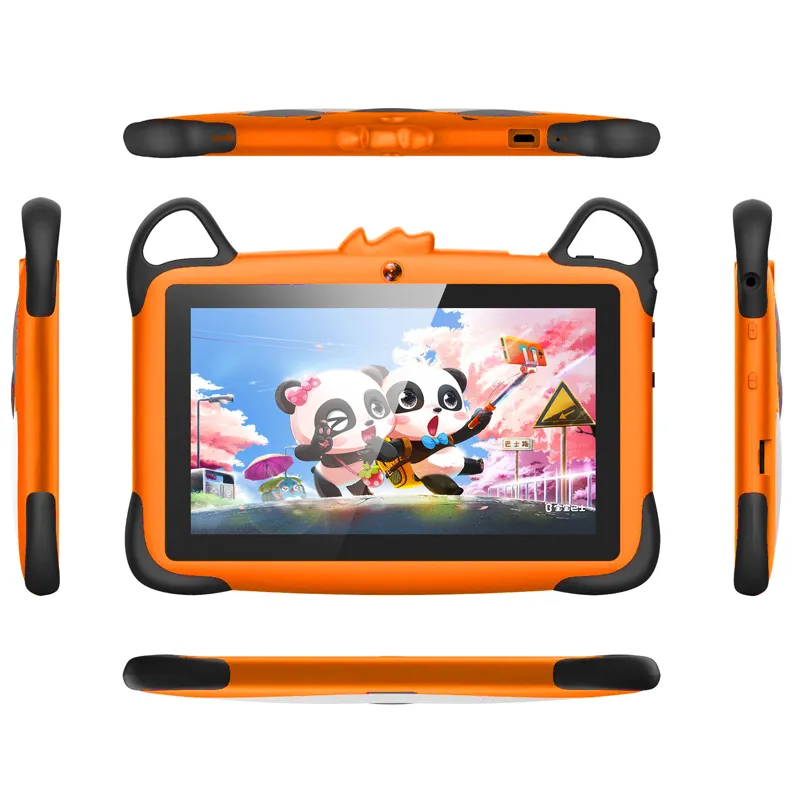 Children tablet 7 inch android quad core cheap tablet pc for kids education and gaming tablet wifi