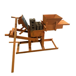 Máquina de fabricación de bloques entrelazados para construcción de viviendas y producción de ladrillos de tierra, arcilla y suelo, manual de pequeñas empresas, a la venta - Product Image 5