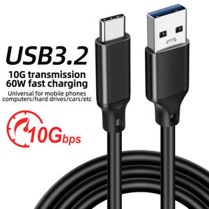 USB3.2 10Gbps Cable 3A 60W Type a to Type C Gen2 Fast Charging Cable 0.3M 0.5M 1M 1.5M 2M <strong>Data</strong> Transfer Fast Charge USB Cable - Product Image 3