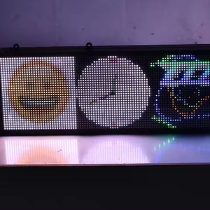 ราคาโรงงานกระพริบโปรแกรมกระพริบจอแสดงผลไฟ LED สีสันสดใสกรอบไฟ LED ป้ายโฆษณากล่องไฟ - Product Image 1