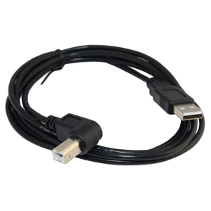 OEM USB 2.0 erkek 90 derece sol açı USB 2.0 B erkek kablo ücretsiz örnek mikro-usb tipi PVC ceket bilgisayar yazıcı için örgü - Product Image 6