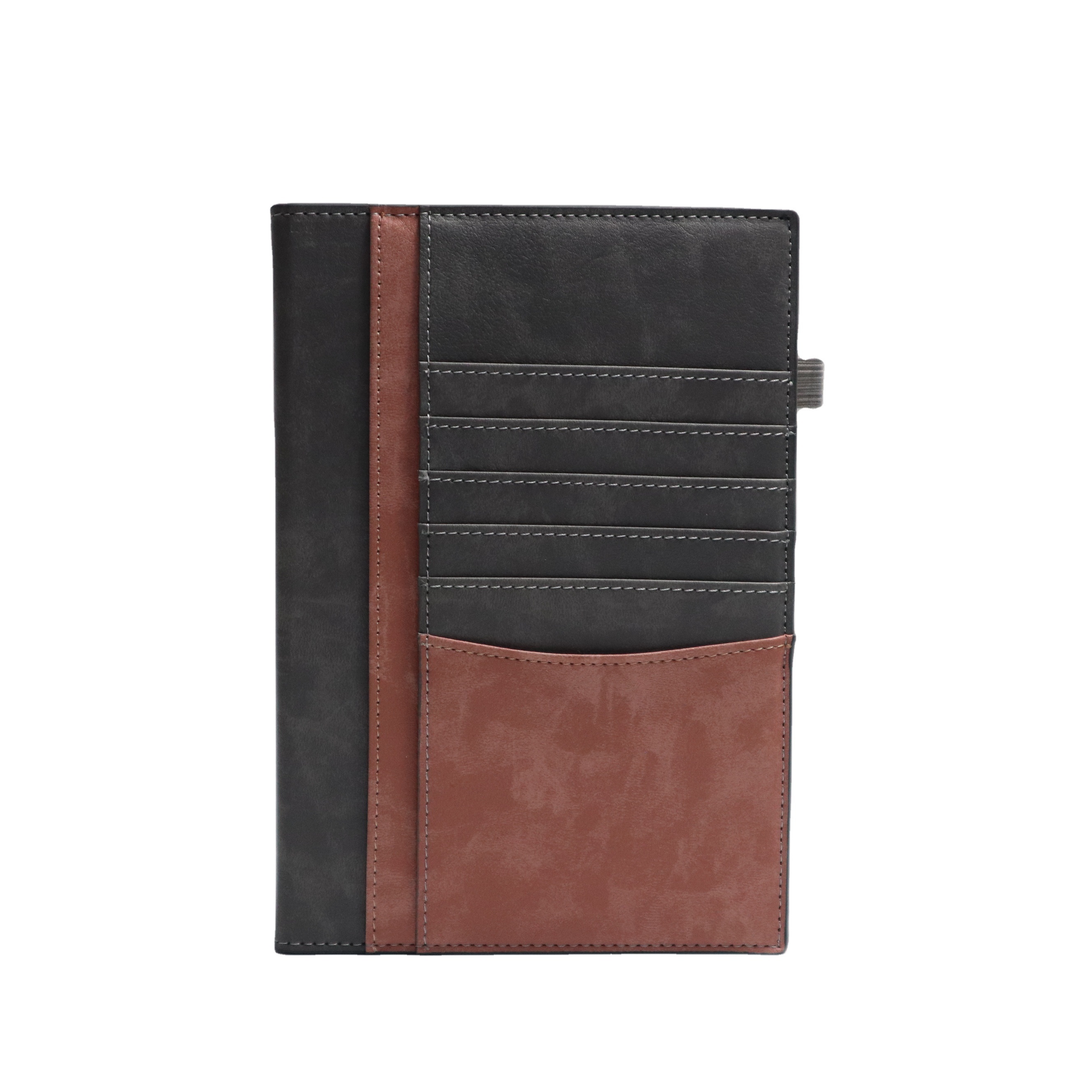business notebook pu leather hardcover diary 2022 custom office