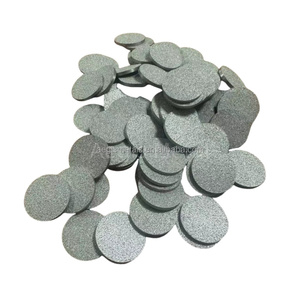 Gas Liquid SS 0.22 0.3 0.5 Micron Porous Sintered Powder Filter Stainless Steel Sintered Filter Disc - Product Image 1