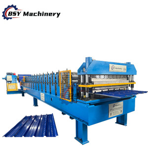 Máy tạo tấm lợp hai lớp boshiyi với các thành phần cốt lõi bơm động cơ bánh răng - Product Image 1