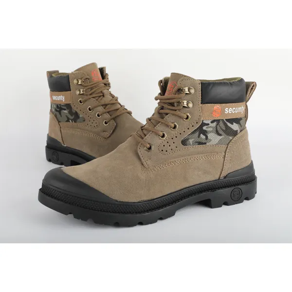 EVA/ラバーソール付き高品質セメント男性/女性安全作業ブーツ作業靴安全靴