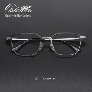 نظارات Osicre مصممة Oem Montura De Gafas Lujo للعين مواصفات نظارات Modo Brillen IP إطارات نظارات من التيتانيوم الخالص للرجال - Product Image 2