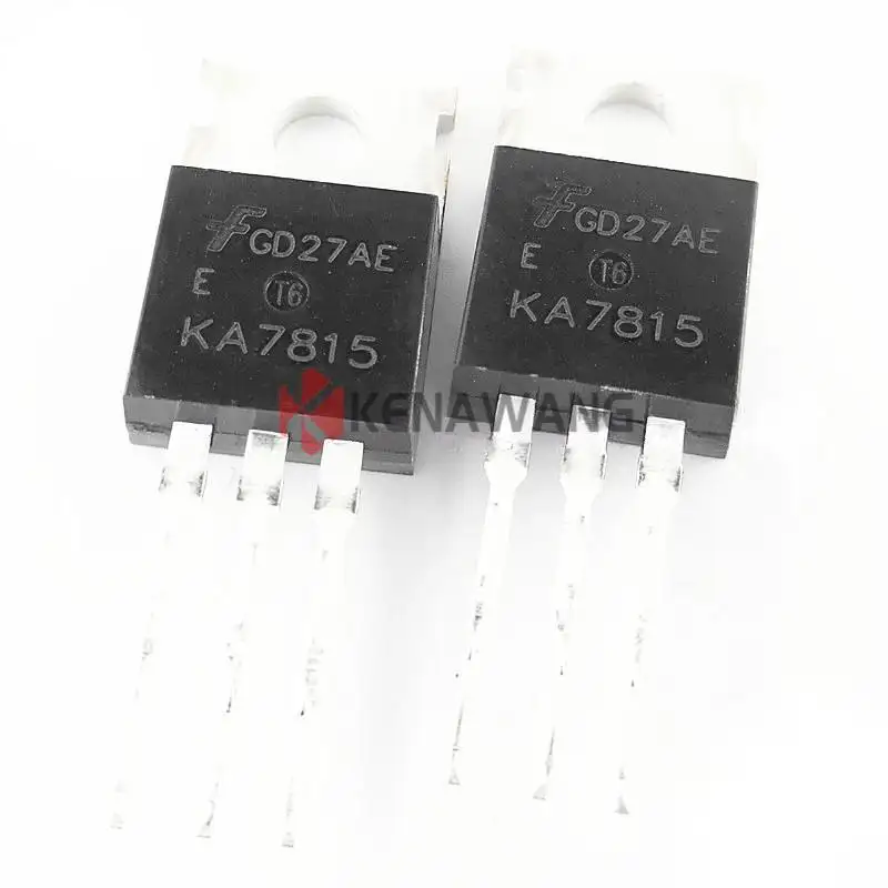 KA7815 7815 TO220-3 Régulateur de tension à trois bornes Transistor Mosfet IGBT Circuit intégré IC KA7815