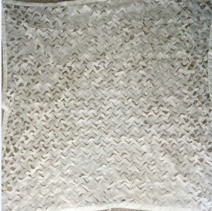 Tessuto mimetico bianco per tonalità di forma triangolare
