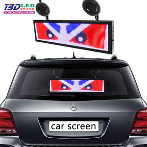 APP Control Digitales dünnes Auto-LED-Werbe display Taxi Rear Windows Anpassen Nachricht LED-Hardscreen-LED-Matrix-Panel - Product Image 6