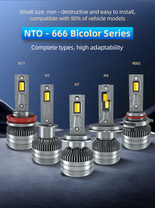 หลอดไฟหน้ารถยนต์ LED 2600Lm 26W พลังงานสูงพร้อมชิป CSP H11 LED H1 H4 H7 HB3 HB4 9005 9006 9012 CANbus CANbus CANbus เข้ากันได้ - Product Image 5