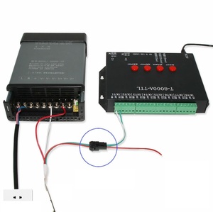 T-8000A-TTL 8-портовый контроллер SD-карты программируемый DMX512 полноцветный контроллер - Product Image 6