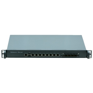R870LZ 1U raf montaj LGA1150 i3 i5 i7 Pfsense ağ güvenliği 4 Fiber Port 8 LAN güvenlik duvarı Fiber - Product Image 4