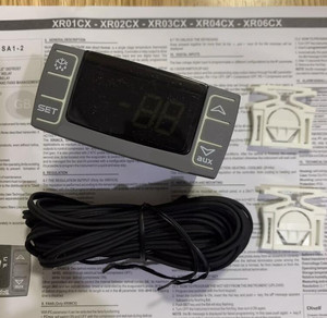 Original eletrônico temperatura controlador XR06CX frio armazenamento termostato