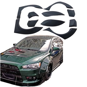 Mitsubishi lancer ex vücut kiti için geniş vücut tekerlek kaşları genişletilmiş çamurluklar hood EVO10 değişiklik ve yükseltme - Product Image 1