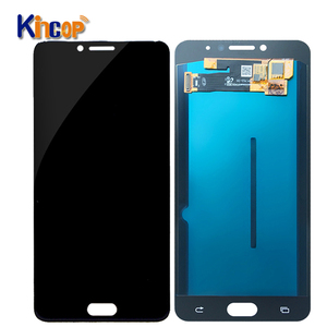 用于三星 C7 Pro 显示数字化仪传感器玻璃组装 c7 pro 的三星 Galaxy c7 pro 屏幕触摸显示器的 LCD c7010 液晶
