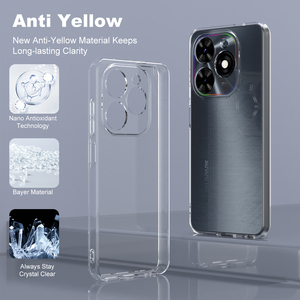 Tecno Spark Go 2024 için yüksek kaliteli TPU kabuk 2mm OEM kaynağı doğrudan fabrika MOQ10 - Product Image 4