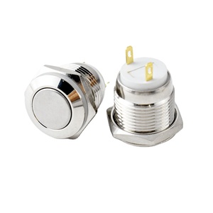 Interruptor de botón momentáneo de empuje redondo a prueba de agua para timbre de puerta IP67/IP65/IP55 nivel - Product Image 2