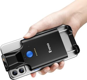 Eyoyo Bluetooth 1D 2D 1600mAh <strong>Android</strong> <strong>QR</strong> <strong>Code</strong> Back Clip Barcode Reader <strong>Scanner</strong> Attach to Phone for Inventory Library