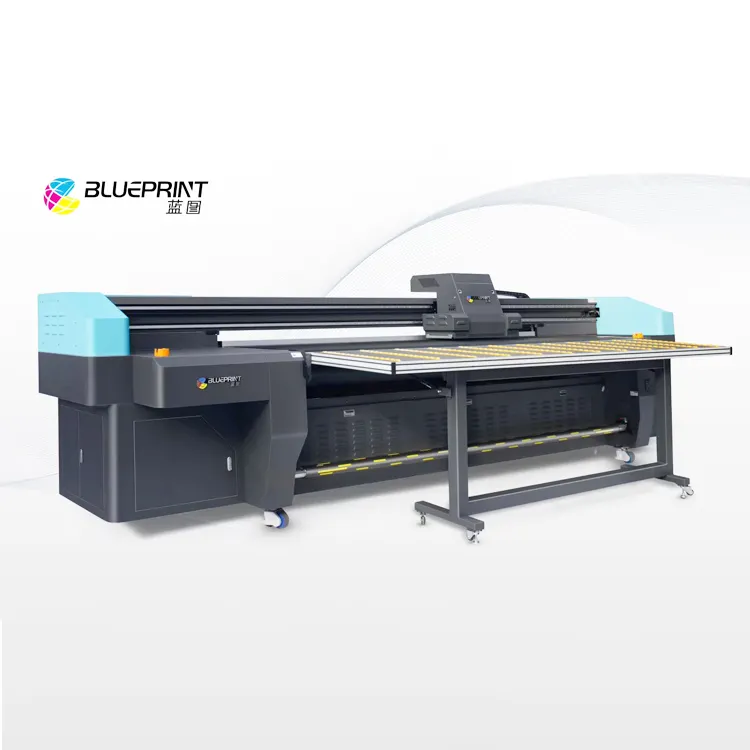 Precision Wallpaper Hybrid UV Flatbed and roll to roll printer